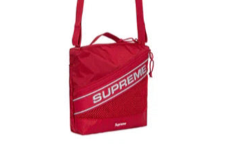 SUPREME SHOULDER BAG 23FW ROJO