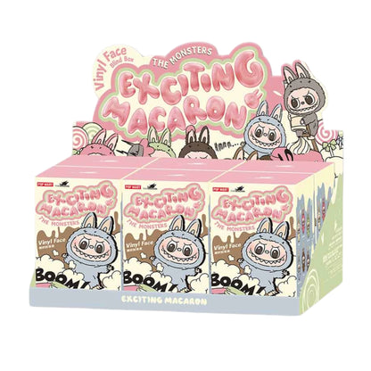 POP MART LABUBU EXCITING MACARON VINYL FACE BOX