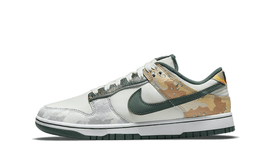 NIKE DUNK LOW  SAIL MULTI-CAMO GS